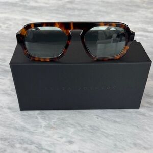 Elisa Johnson Mini Tortoise Shell Sunglasses